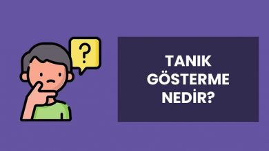 Tanık Gösterme Nedir ? Tanık Gösterme Örnekleri